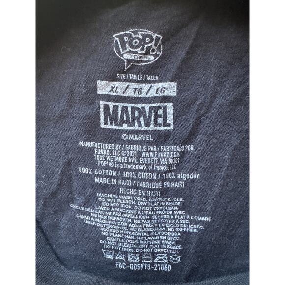 POP Men's XL Deadpool Making Magic Crew Neck Short Sleeve Graphic Print T-Shirt - Picture 3 of 3